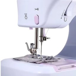 Mini Máquina de Costura Portátil:branco - 6