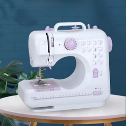 Mini Máquina de Costura Portátil:branco - 7