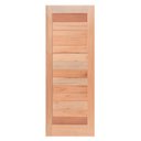 Ver imagem 1 de Porta de Madeira Maciça Pe31 de Eucalipto Linha Popular Esel Esquadrias - 2.10 (a) X 0.90 (l)