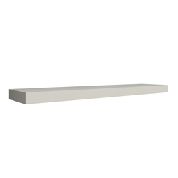 Prateleira Reta Decorativa 180x20 Mdf com Suporte Invisível Plancasa:off White - 2