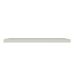 Prateleira Reta Decorativa 180x20 Mdf com Suporte Invisível Plancasa:off White - 3