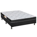 Ver imagem 1 de Cama Box Casal: Colchão Espuma Castor Sleep Max + Base CRC Suede Gray(138x188)