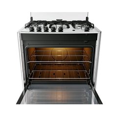 Fogão 5 Bocas Dako Magister Inox Style com Frente em Vidro Espelhado Bivolt - 4 Fogão 5 Bocas Dako Magister Inox Style com Frente em Vidro Espelhado Bivolt - 4