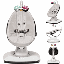 Cadeirinha de Descanso Automatica 4moms Mamaroo 5 Grey Classic - 2