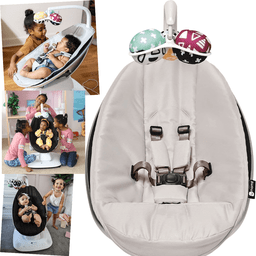 Cadeirinha de Descanso Automatica 4moms Mamaroo 5 Grey Classic - 4