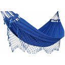 Ver imagem 1 de Rede de Dormir Descanso Casual Pernambucana Azul Mesclado