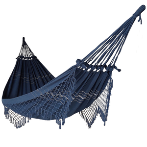 Rede de Dormir Descanso Casual Pernambucana Azul Marinho