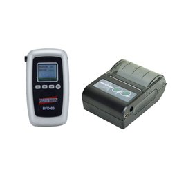 Bafômetro Digital Etilômetro Alarme Bluetooth Saída Usb Bocais Bfd-60 C/ Mini Impressora Térmica Pr- - 1