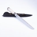 Ver imagem 1 de Faca Artesanal Forjada Integral Cabo de Osso Premium