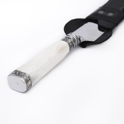 Faca Artesanal Forjada Integral Cabo de Osso Premium - 2