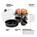 Ver imagem 6 de Elite Gourmet Egg Cooker 7 Ovos com Auto Desligamento e Bandeja de Pochar (inox)