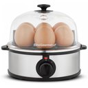 Ver imagem 1 de Elite Gourmet Egg Cooker 7 Ovos com Auto Desligamento e Bandeja de Pochar (inox)