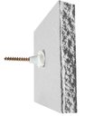 Ver imagem 2 de Bucha Multiuso Ideal 10 Mm Sândalo 50pçs