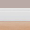 Ver imagem 5 de Kit 20m Linear Rodapé Pvc Edge Branco Frisado 10cm X 15mm X 2m