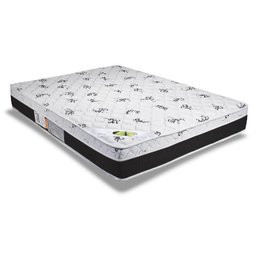 Colchão Queen Luckspuma Espuma Compact AG 65 / D33 Aspen Super Firme Euro Pillow (158x198x20) -  - 1