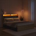 Ver imagem 6 de Cama de Casal Queen com 6 Gavetas Cabeceira com LED Genebra 160cm