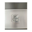 Ver imagem 3 de Cuba Gourmet Quadrada Aço Inox 304 78x45cm com Torneira