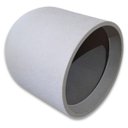 Ver imagem 2 de Vaso Cilíndrico Rústico 55 (105l) Cor Cimento Japi