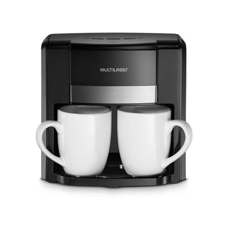 Cafeteira 2 Xícaras 500W 127V Preto Multilaser - BE009 BE009 - 2