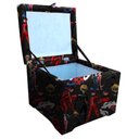 Ver imagem 2 de Puff Dado Bau Angel Guarda Volumes 45x45x45 Cm -lady Bug Pr