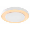 Ver imagem 5 de Luminária Plafon Redondo Luz Indireta Sobrepor 30cm + 4 Lâmpadas LED