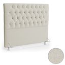 Ver imagem 6 de Cabeceira Casal Cama Box 140cm Cristal C16 Bouclê Bege - Mpozenato