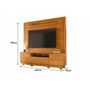 Ver imagem 4 de Estante Nilo para Tv de até 75 Polegadas (com Pés) - Cinamomo - Madetec