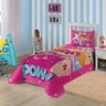 Colcha Matelassê Patrulha Canina Com 1 peça - Colcha Patrulha canina Rosa - 1