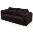 Ver imagem 7 de Sofá Retrátil para Sala de Estar 3 Lugares 215cm Riza S03 Couro Vinho - Lyam Decor