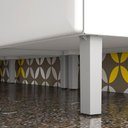 Ver imagem 2 de Balcão para Cooktop 4 Bocas com Tampo Tarsila 2 Portas Branco Itatiaia