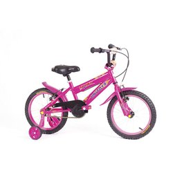 Bicicleta Infantil Bike Cross Aro 16 Com Rodinhas Feminina - Unitoys - 1 Bicicleta Infantil Bike Cross Aro 16 Com Rodinhas Feminina - Unitoys - 1