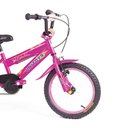 Ver imagem 2 de Bicicleta Infantil Bike Cross Aro 16 Com Rodinhas Feminina - Unitoys