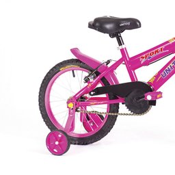 Bicicleta Infantil Bike Cross Aro 16 Com Rodinhas Feminina - Unitoys - 3 Bicicleta Infantil Bike Cross Aro 16 Com Rodinhas Feminina - Unitoys - 3