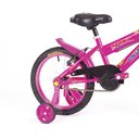 Ver imagem 3 de Bicicleta Infantil Bike Cross Aro 16 Com Rodinhas Feminina - Unitoys