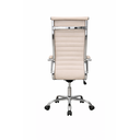 Ver imagem 4 de Cadeira Presidente Esteirinha Florença Relax Couro Pu Nude