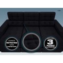 Ver imagem 6 de Sofá 3 Lugares Net Jobim Assento Retrátil e Reclinável 2,05m (L)