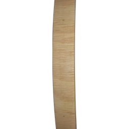 Espelho Oval com Borda em Madeira Natural 60x40 - 4