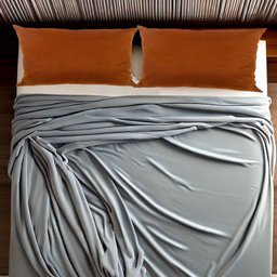 Conjunto Porta Travesseiro em Veludo Terracota - 2