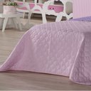 Ver imagem 4 de Kit Cobre Leito + Cortina Unicórnio Rosa Dupla Face Solteiro 04 Peças
