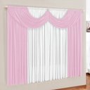 Ver imagem 2 de Kit Cobre Leito + Cortina Unicórnio Rosa Dupla Face Solteiro 04 Peças