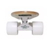 Skate Mini Cruiser Kronik Bamboo Maple Profissional 56x14cm - 3