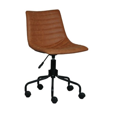 Cadeira Office Florença Preta ou Caramelo - Rivatti