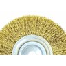 Escova Circular de Aço Latonado Ondulado – 6 x 3/4 - 5