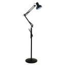 Ver imagem 1 de Luminária Articulada Chão Pedestal Coluna Piso Chão Metal Abajur 1,90m Preto MT-930B-B