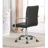 Cadeira de Escritório Diretor Couro Pu Pelegrin PEL-1102 Preta - 7