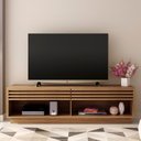 Ver imagem 1 de Rack para Tv até 65 Polegadas Ra2000 Natural Tecnomobili