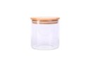 Ver imagem 2 de Conjunto 3 Potes de Vidro 500ml com Tampa de Madeira Bambu Porta Condimentos