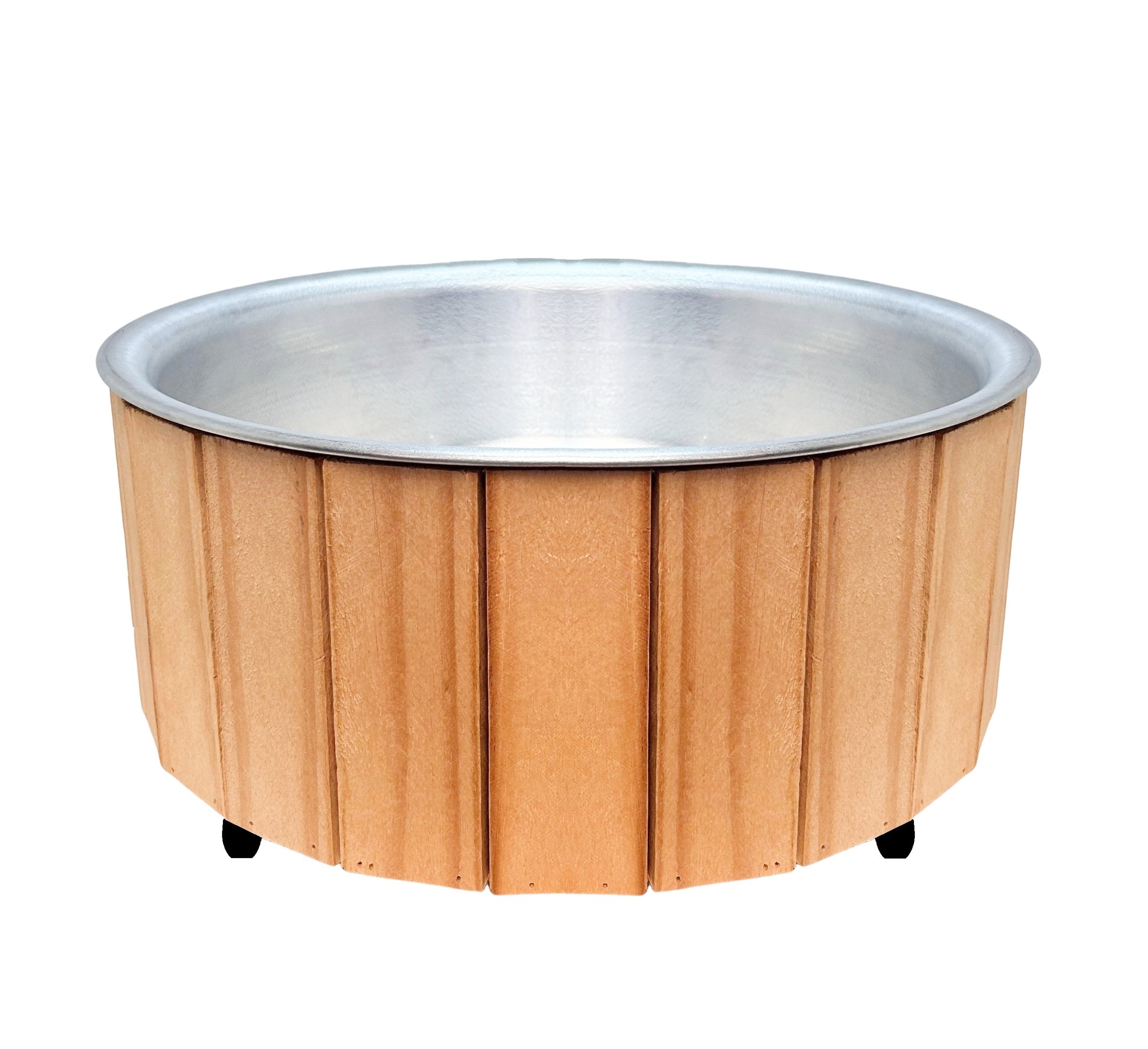 Tina Escalda Pés Pedicure Prop Newborn Ofurô até Pés 44 Envernizada:marfim (envernizado) - 1