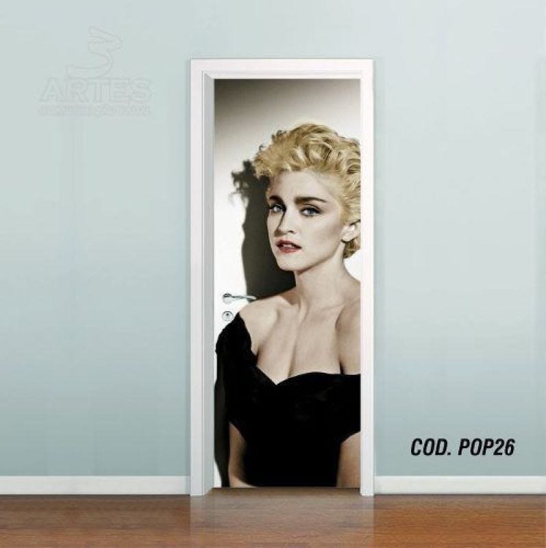 Adesivo De Porta Madonna #03 - 0,60x2,10m - 1