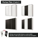Ver imagem 3 de Guarda Roupa Casal 100% Mdf Madesa Royale 3 Portas de Correr